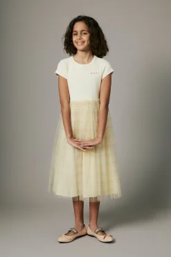 MARNI Abito da cerimonia con tulle | Bambino Vestiti | Party Looks