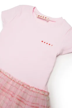 MARNI Abito da cerimonia con tulle | Bambino Vestiti | Party Looks