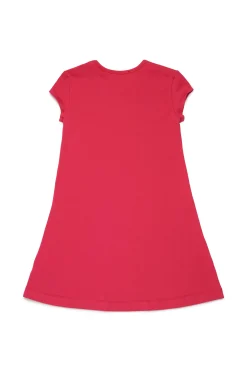 DIESEL Abito in cotone con logo Oval D | Bambino Vestiti | Oval D By Diesel