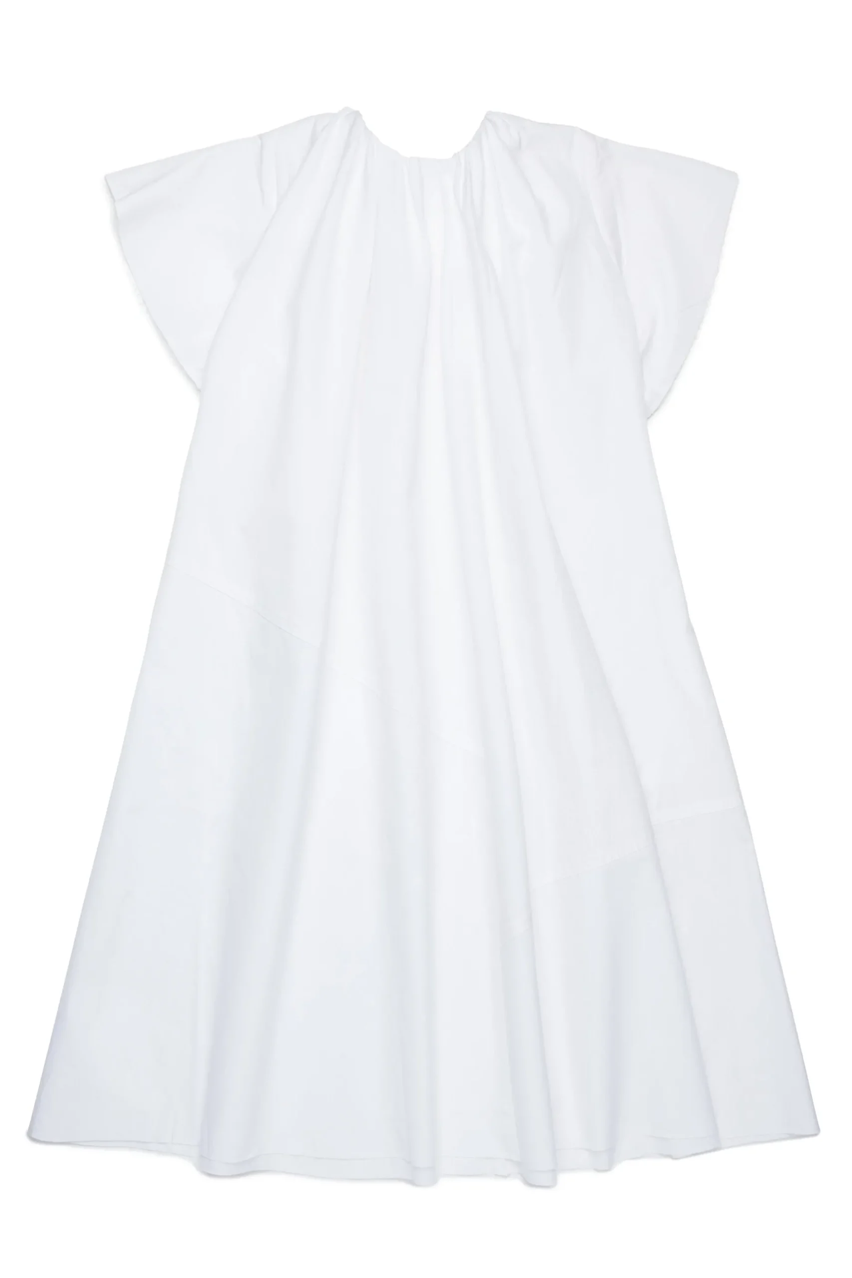 MM6 MAISON MARGIELA Abito in popeline con arricciature | Vestiti