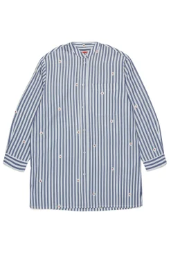 MAX&Co. Abito maxi-camicia in popeline a righe | Vestiti