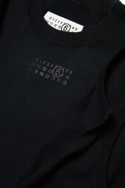 MM6 MAISON MARGIELA Abito mezza manica in maglia re-cut | Vestiti