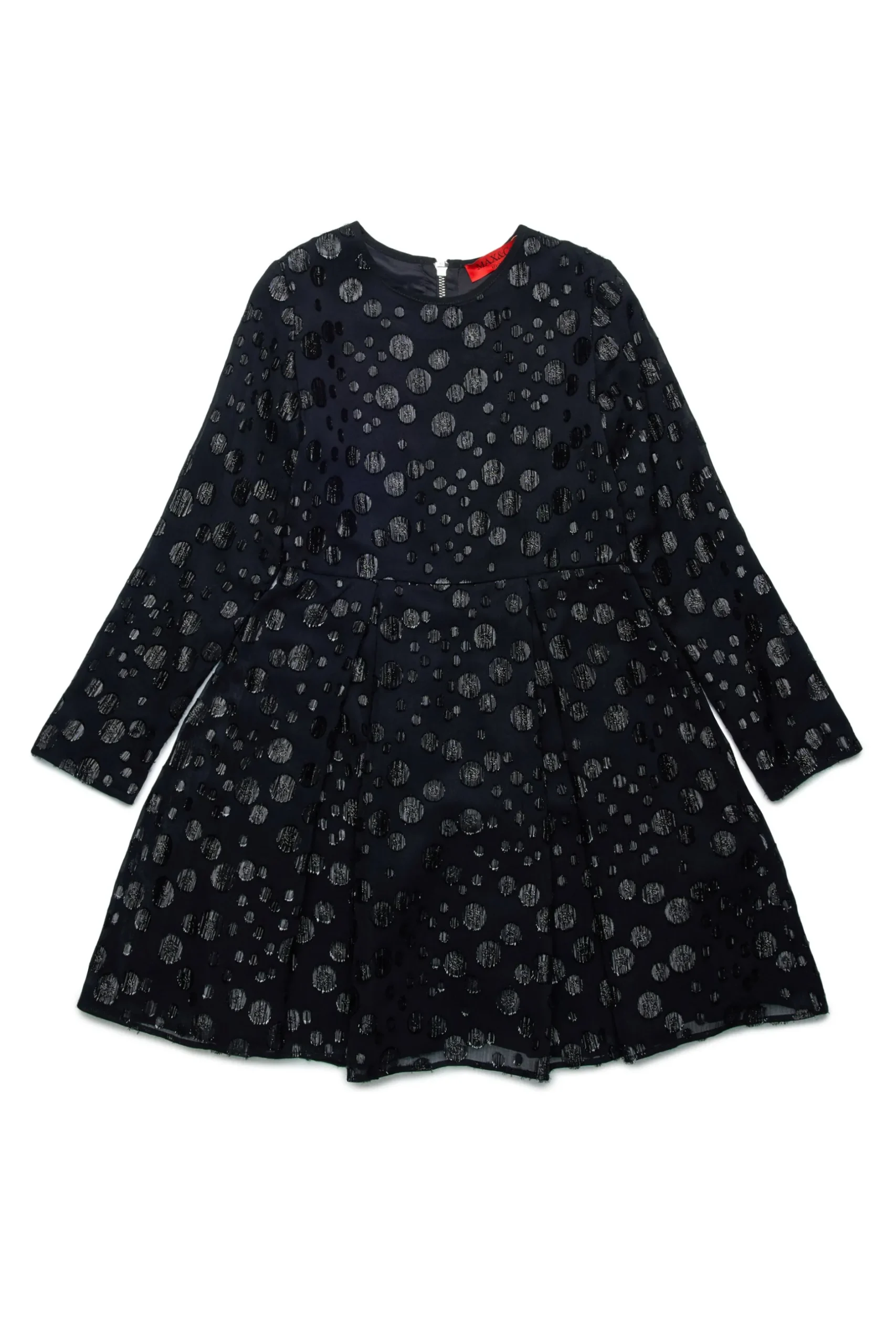 MAX&Co. Abito party in fil coupé con pois lurex | Vestiti