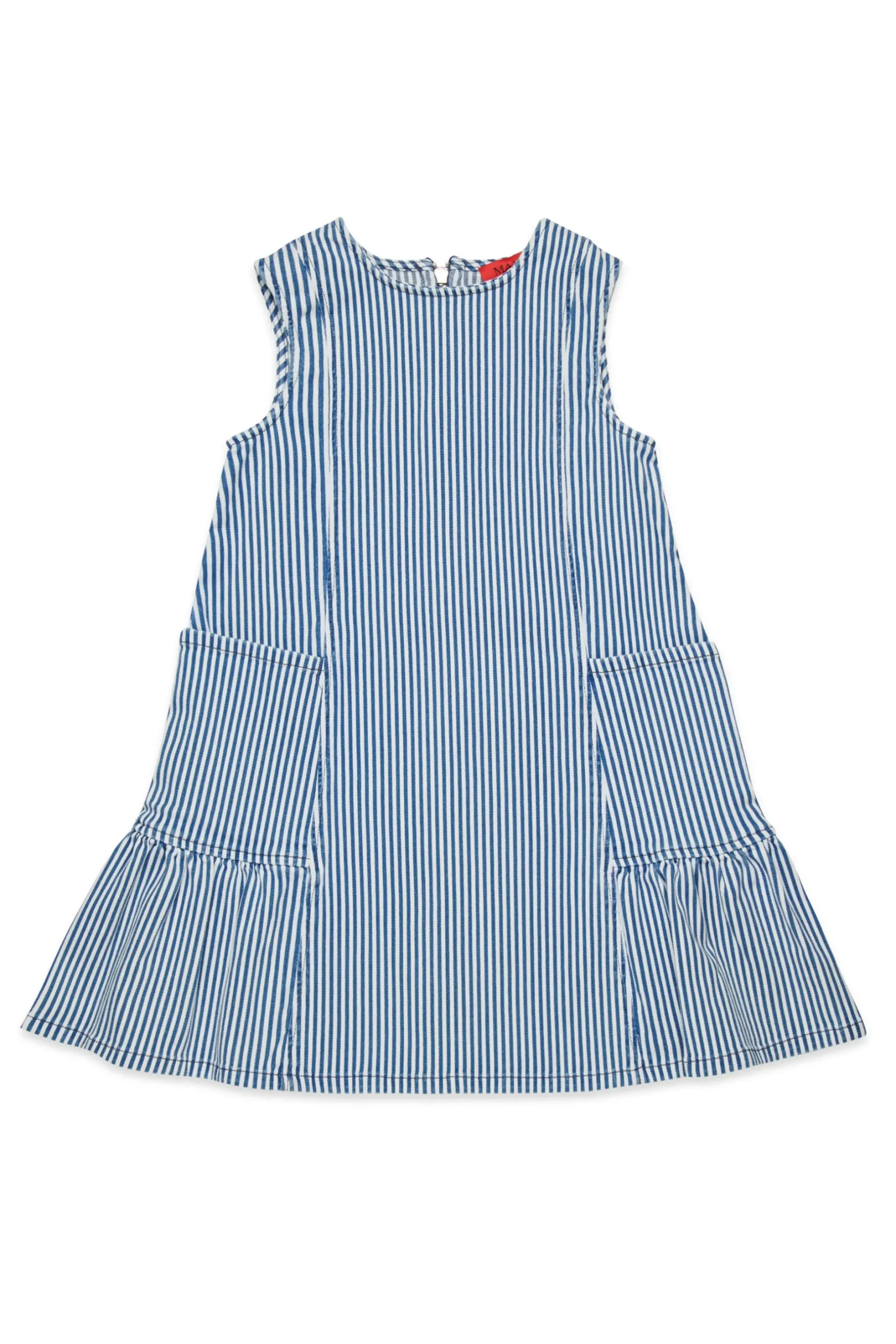 MAX&Co. Abito smanicato in denim a righe | Vestiti