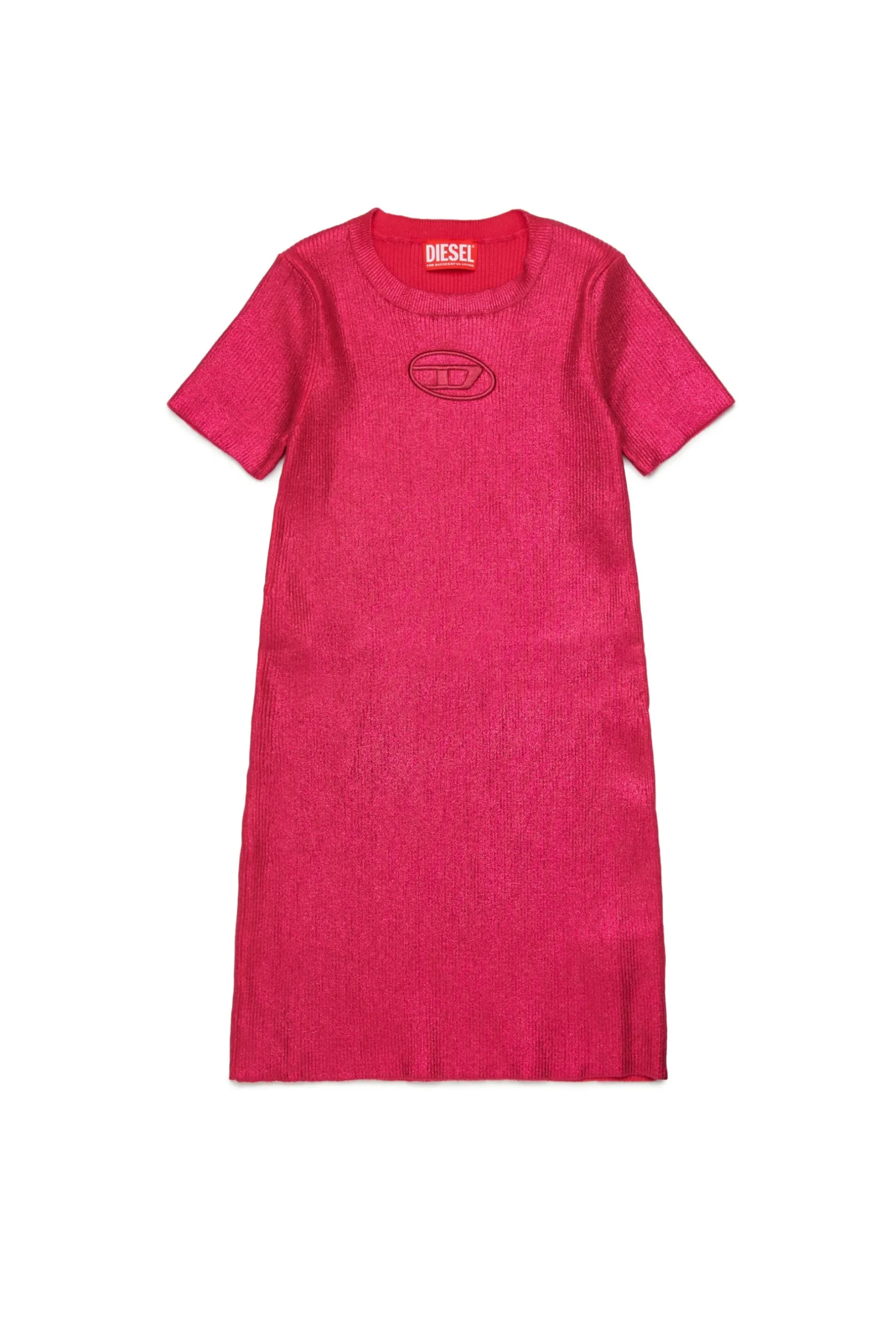 DIESEL Abito tubino in maglia a coste effetto mylar | Bambino Vestiti | Oval D By Diesel