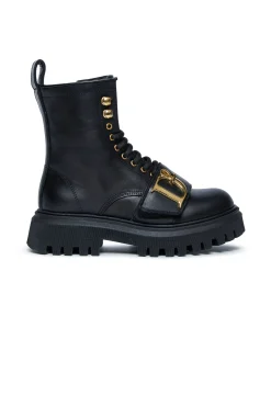 DSQUARED2 Anfibi stringati statement con logo | Stivali E Anfibi | Anfibi E Stivali