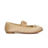 MM6 MAISON MARGIELA Ballerine in satin con Numeric logo | Sandali E Ciabatte | Ciabatte E Sandali