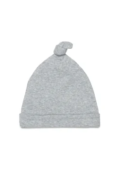 DIESEL Berretto beanie in microcostine con logo Oval D | Bambino Neonato (0-12M) | Oval D By Diesel