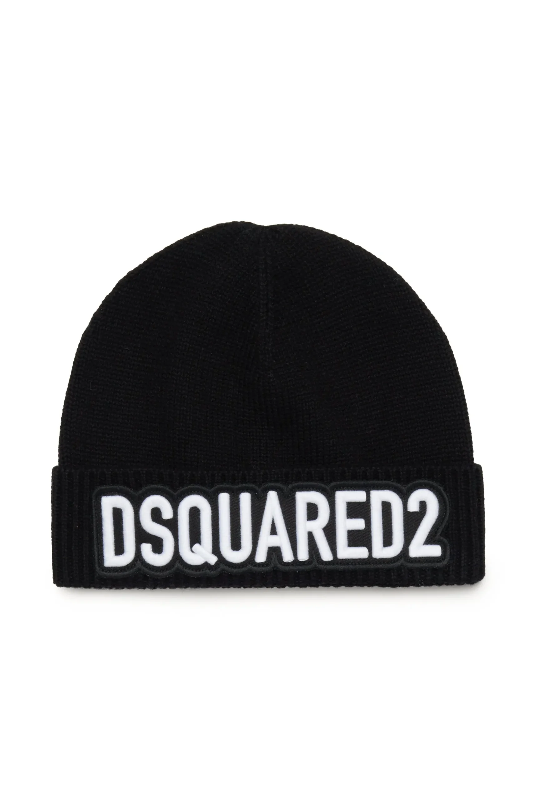 DSQUARED2 Berretto beanie in misto lana con logo | Bambino Berretti E Cappelli | Berretti E Cappelli