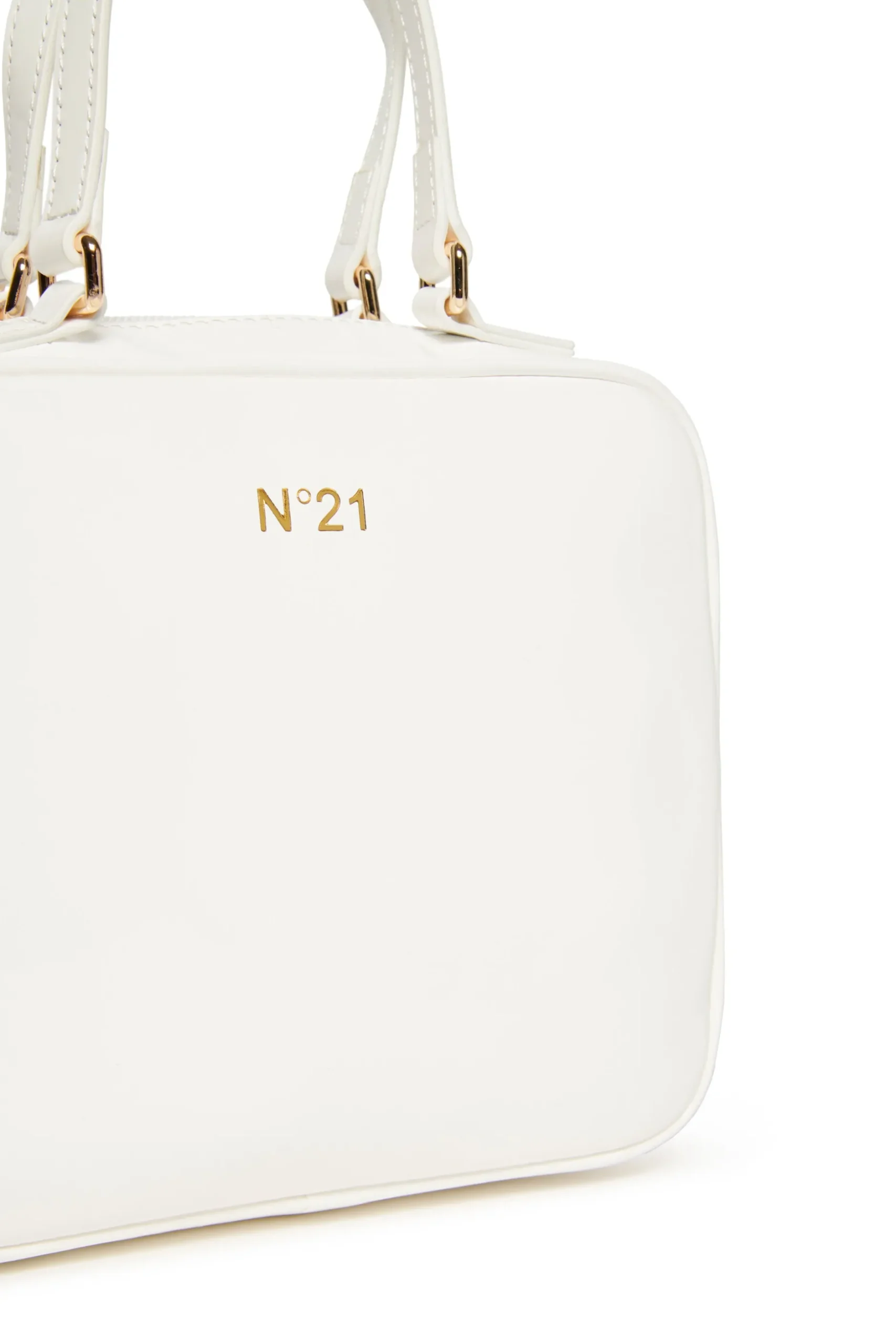 N°21 Borsa a bauletto con dettagli dorati | Borse E Zaini