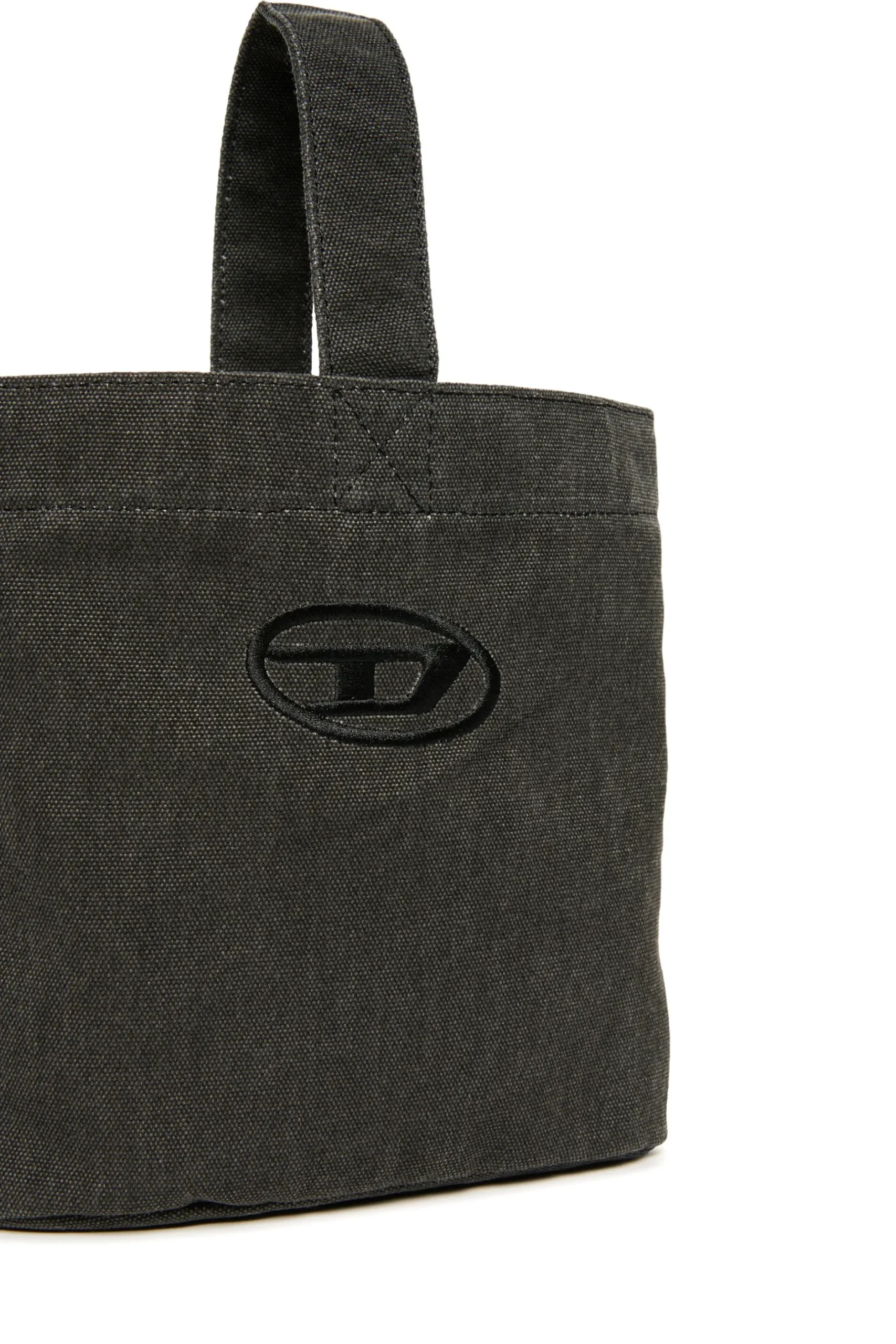 DIESEL Borsa a secchiello in canvas con logo Oval D | Bambino Borse E Zaini | Oval D By Diesel