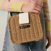 MARNI Borsa Pic-Nic in tessuto effetto rafia | Borse E Zaini