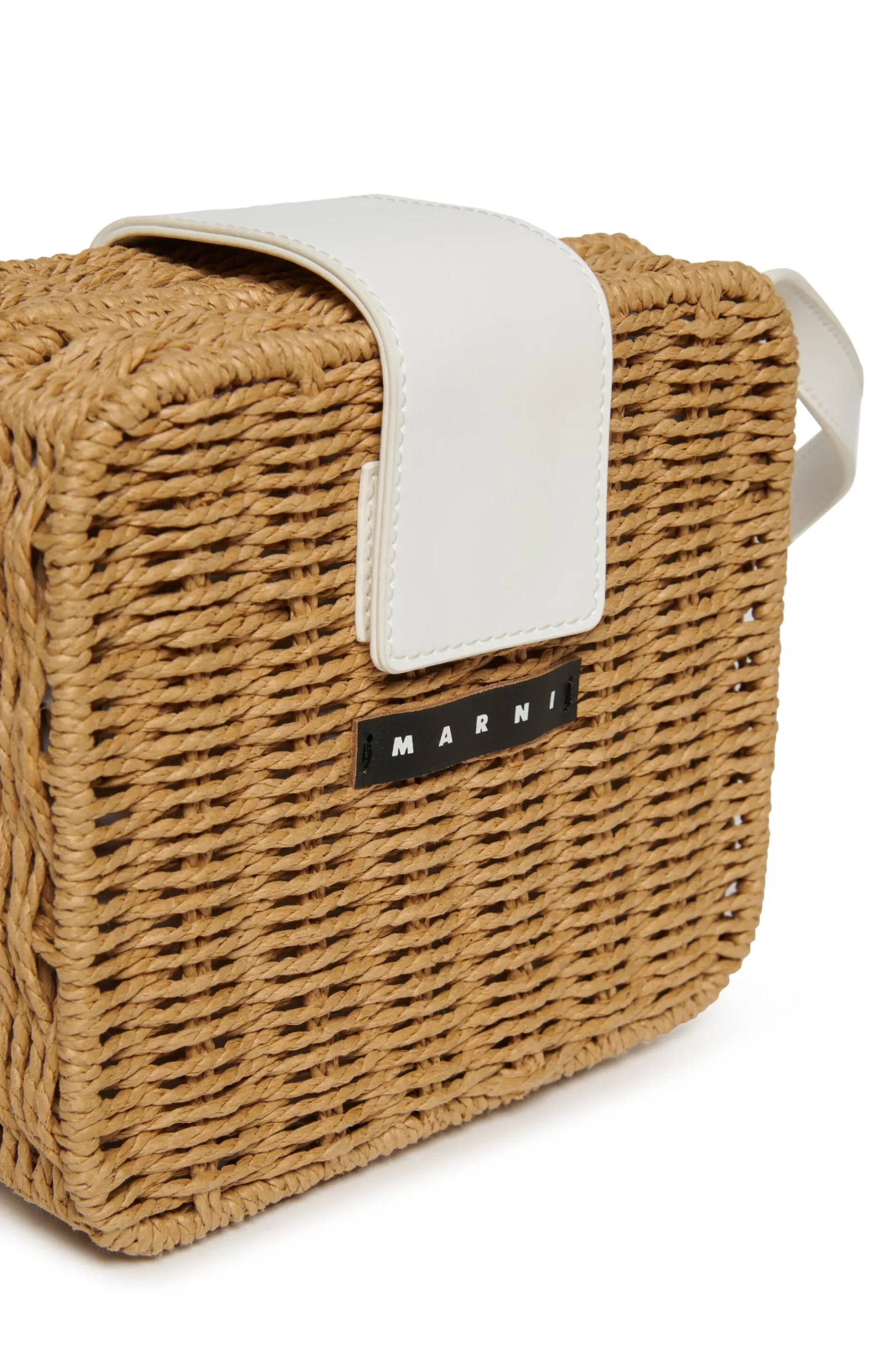 MARNI Borsa Pic-Nic in tessuto effetto rafia | Borse E Zaini