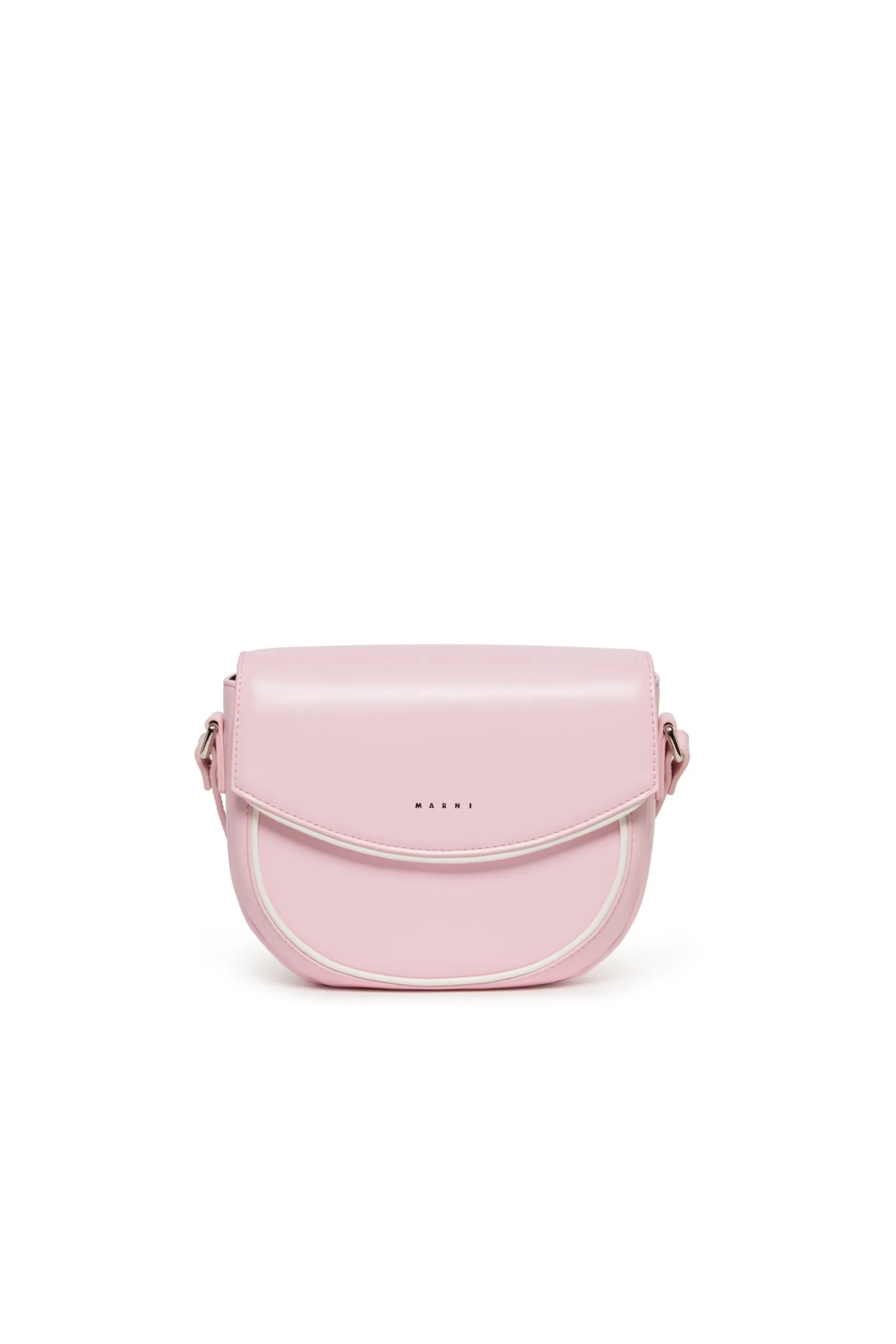 MARNI Borsa Smile Bag in tessuto spalmato con tracolla | Borse E Zaini