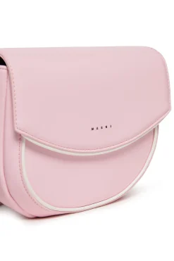 MARNI Borsa Smile Bag in tessuto spalmato con tracolla | Borse E Zaini