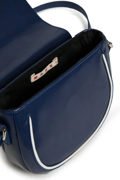 MARNI Borsa Smile Bag in tessuto spalmato con tracolla | Borse E Zaini