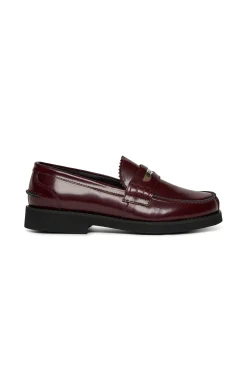 DSQUARED2 Branded leather loafers | Bambino Stivali E Anfibi | Anfibi E Stivali