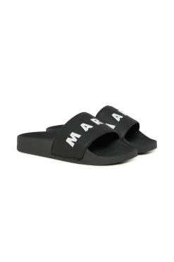 MARNI Branded slide slippers | Bambino Sandali E Ciabatte | Ciabatte E Sandali