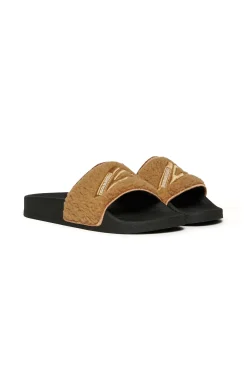 DSQUARED2 Branded teddy slides | Bambino Sandali E Ciabatte | Ciabatte E Sandali