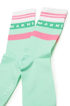 MARNI Calzini in nylon con logo | Calzini