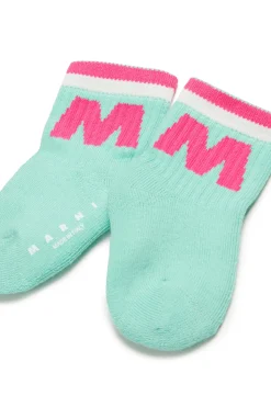 MARNI Calzini in spugna con logo | Bambino Accessori | Logomania