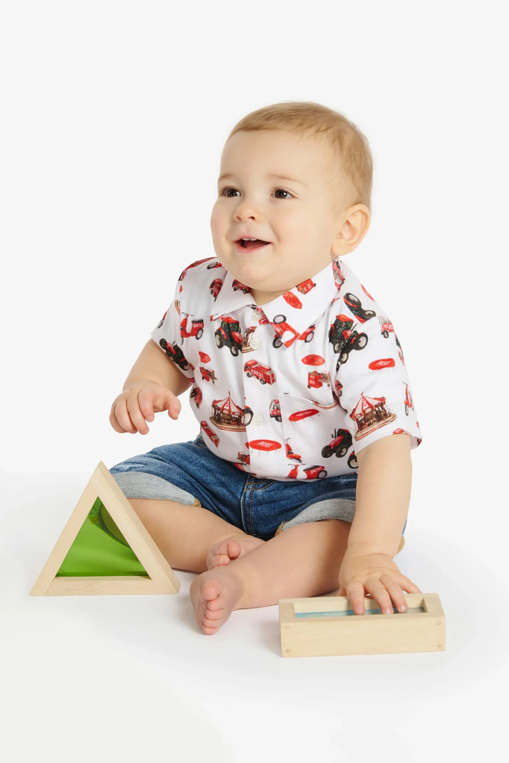 DIESEL Camicia bowling allover Funny Campaign | Bambino Camicie | Swimwear