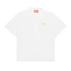 DIESEL Camicia bowling in popeline con logo Oval D | Bambino Oval D By Diesel | Oval D By Diesel