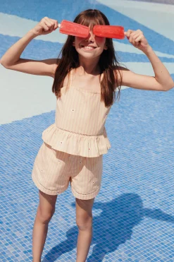 MAX&Co. Camicia con spalline in popeline a righe | Camicie