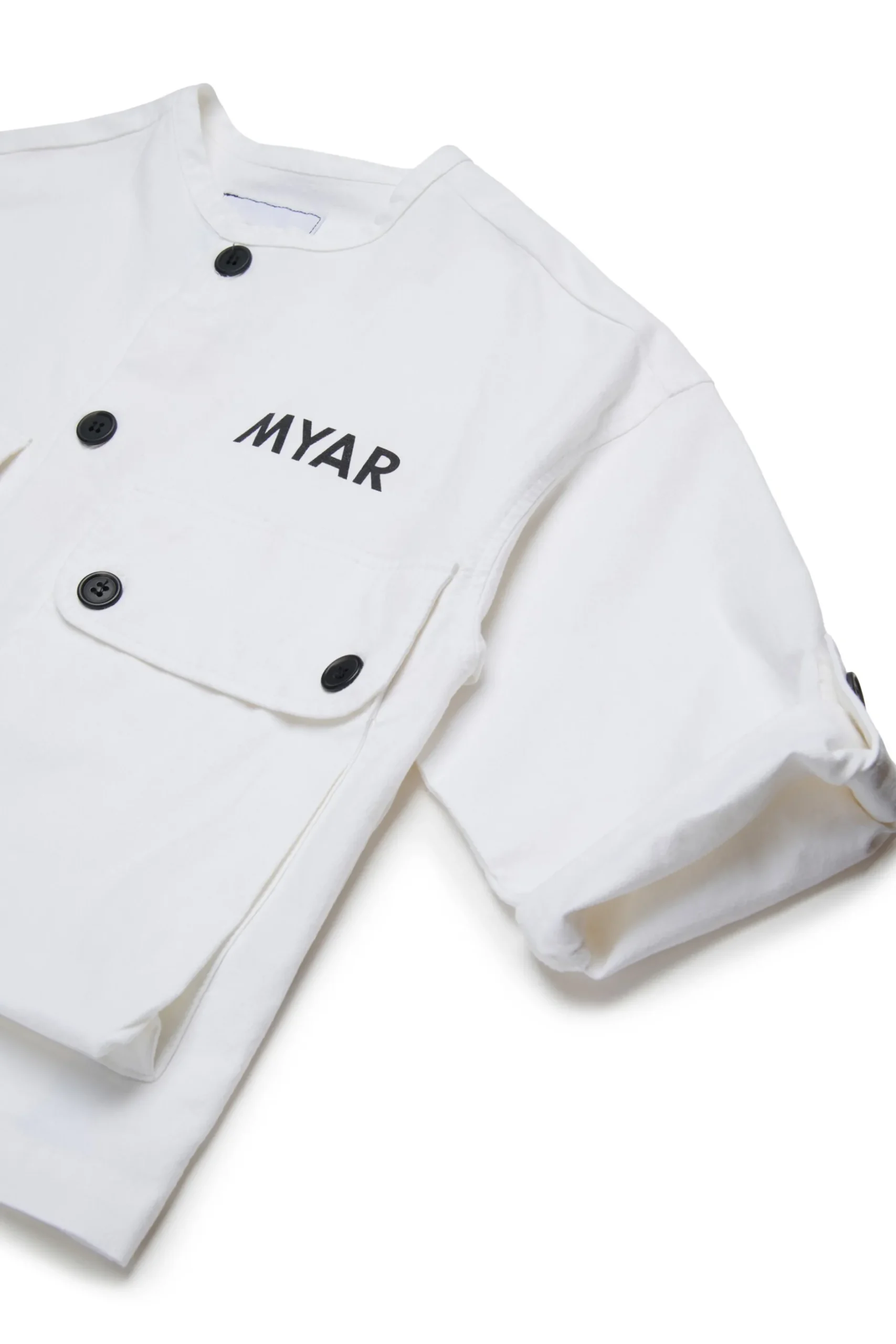MYAR Camicia in misto lino con logo | Bambino Camicie | Camicie