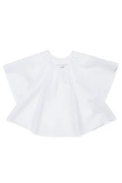 MM6 MAISON MARGIELA Camicia in popeline con arricciature | Bambino Camicie | Party Looks