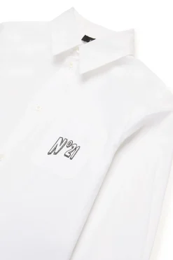 N°21 Camicia in popeline con grafica | Bambino Party Looks | Party Looks
