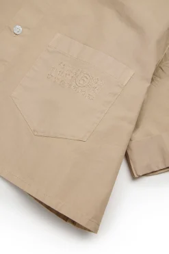 MM6 MAISON MARGIELA Camicia in popeline con maniche risvoltate | Bambino Camicie | Camicie