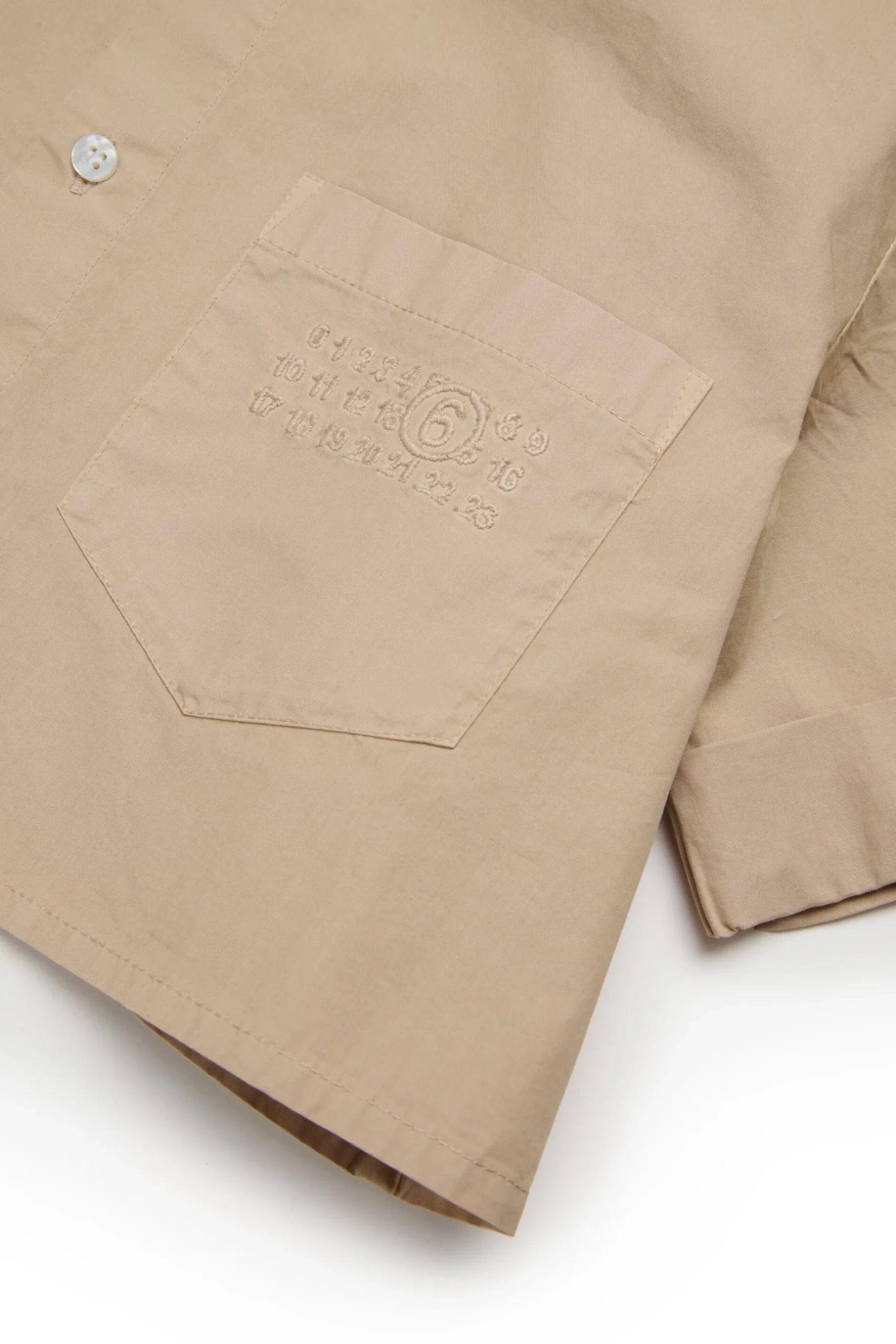 MM6 MAISON MARGIELA Camicia in popeline con maniche risvoltate | Bambino Camicie | Camicie