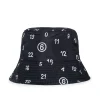 MM6 MAISON MARGIELA Cappello alla pescatora allover Numeric logo | Bambino Berretti E Cappelli | Logomania