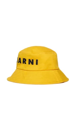 MARNI Cappello alla pescatora con logo | Bambino Accessori | Logomania