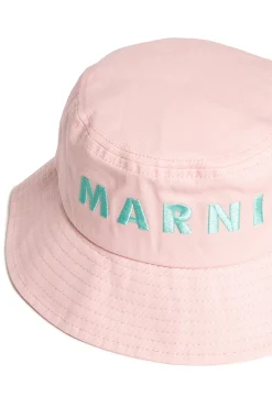 MARNI Cappello alla pescatora con logo | Bambino Accessori | Logomania
