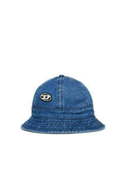 DIESEL Cappello alla pescatora in denim con patch Oval D | Bambino Accessori | Oval D By Diesel
