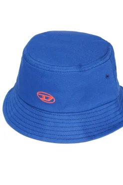 DIESEL Cappello alla pescatora in gabardina con logo Oval D | Bambino Berretti E Cappelli | Oval D By Diesel