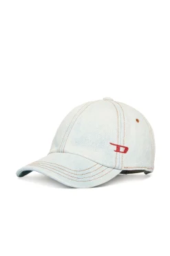 DIESEL Cappello da baseball in denim chiaro bleached | Bambino Berretti E Cappelli | Denim-Mania
