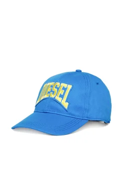 DIESEL Cappello da baseball in gabardina con patch | Bambino Logomania | Logomania
