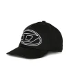 DIESEL Cappello da baseball in gabardina con logo Oval D | Bambino Oval D By Diesel | Oval D By Diesel