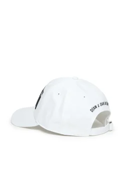 DSQUARED2 Cappello da baseball in gabardina con logo Icon | Bambino Berretti E Cappelli | Berretti E Cappelli