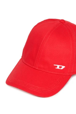 DIESEL Cappello da baseball in gabardina con grafica D | Bambino Swimwear | Swimwear