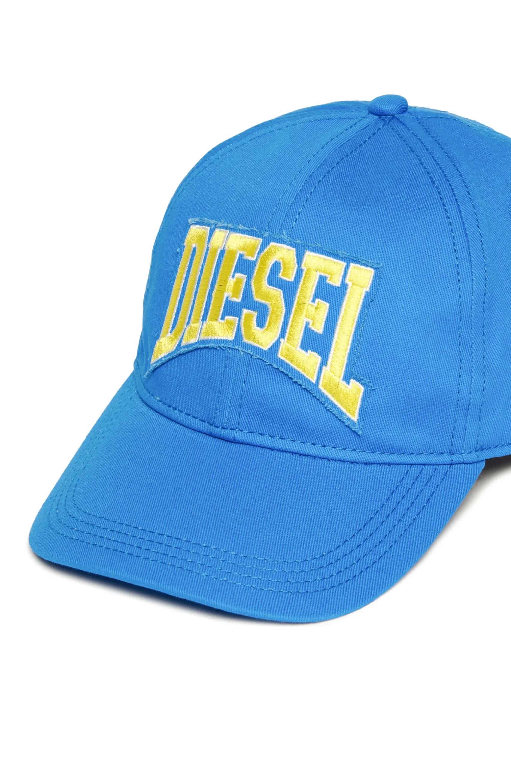 DIESEL Cappello da baseball in gabardina con patch | Bambino Logomania | Logomania