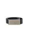 MM6 MAISON MARGIELA Cintura in pelle con numeric logo | Bambino Cinture | Logomania