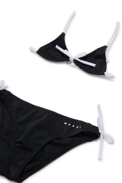 MARNI Costume bikini con logo istituzionale | Bambino Moda Mare | Swimwear