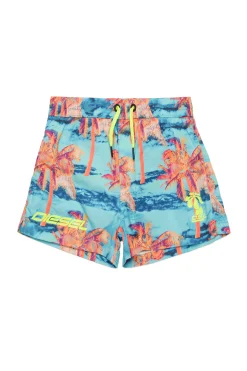 DIESEL Costume boxer allover Hawaii | Bambino Swimwear | Swimwear