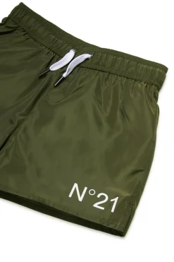 N°21 Costume boxer con logo | Bambino Logomania | Logomania