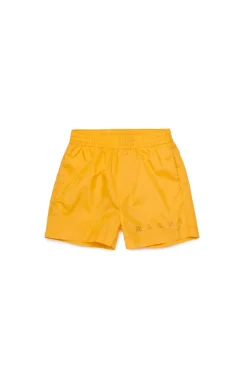 MARNI Costume boxer con logo Outline | Bambino Moda Mare | Swimwear
