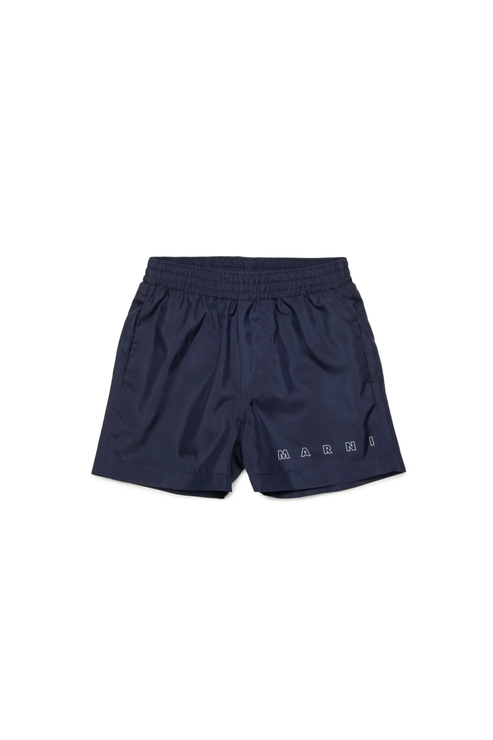 MARNI Costume boxer con logo Outline | Bambino Moda Mare | Swimwear